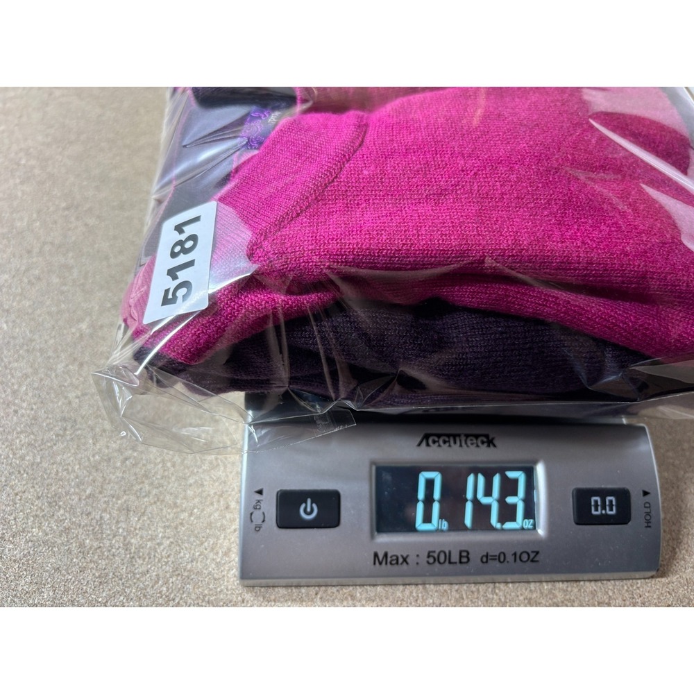 PrAna Sweater Womens XL Pink Purple Mariana Pullover Wool Blend Zip Neck - Picture 9 of 9